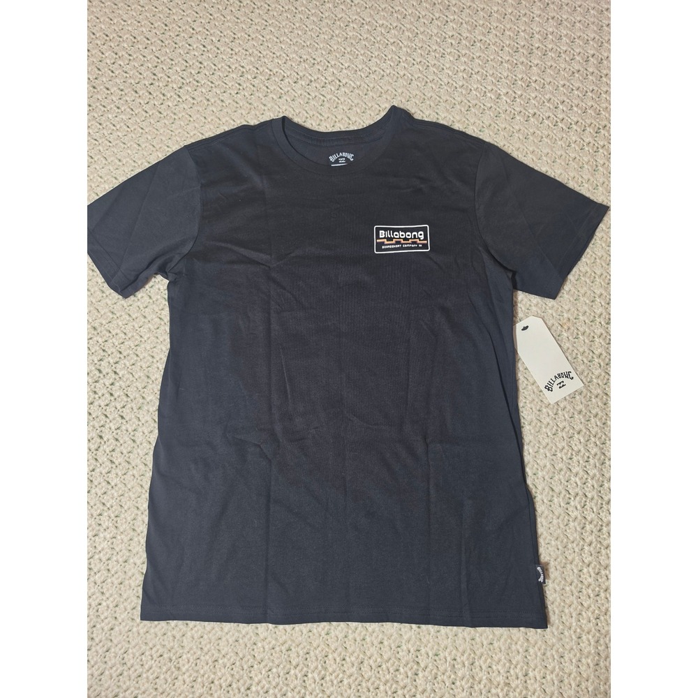 Billabong T-Shirt Boys XL Black NEW Graphic Short Sleeve Premium Tee